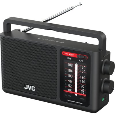 Radio JVC RA-E435B Analogowe Przenośne Czarny