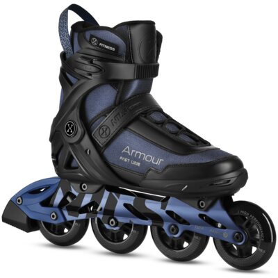 Łyżworolki NILS EXTREME Armour NA22151 (rozmiar 45) Granatowy