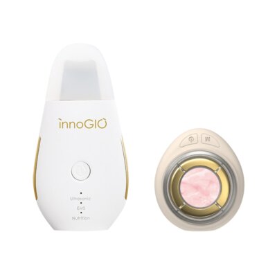 Urządzenie do peelingu kawitacyjnego INNOGIO Gioperfect GIO-730 + Szczoteczka do twarzy INNOGIO Gioperfect Care GIO-711