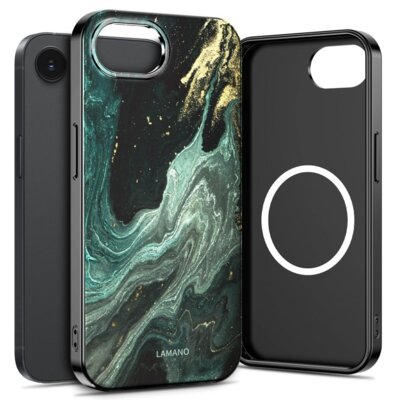 Etui TECH-PROTECT Lamano MagSafe Apple iPhone 16e/17e Verde Aura