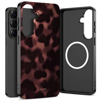 Etui TECH-PROTECT Lamano MagSafe do Samsung Galaxy A36/A37 Panterka