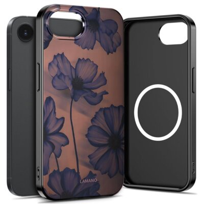 Etui TECH-PROTECT Lamano MagSafe Apple iPhone 16e/17e Velvet Night