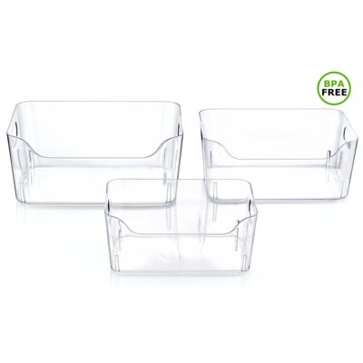 Organizer do lodówki EASYFORM 3 L + 5 L + 7 L (3 szt.)