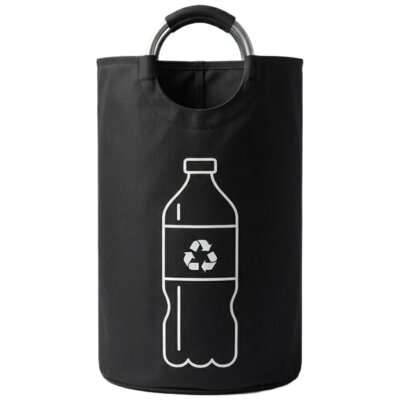 Kosz do recyklingu plastiku DAYLU BIN01 90L Czarny