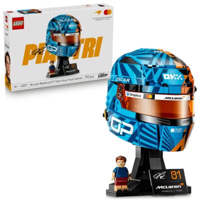 LEGO 43017 Editions Kask Oscar Piastri McLaren Mastercard F1 Team