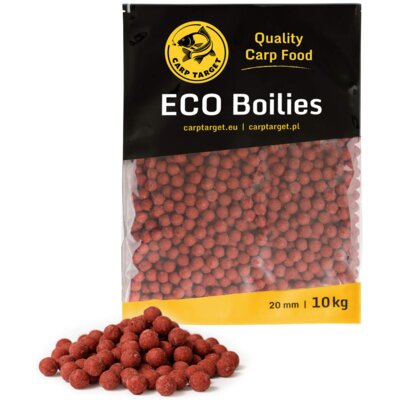 Kulki proteinowe CARP TARGET Eco Boilies Morwa 20 mm (10 kg)