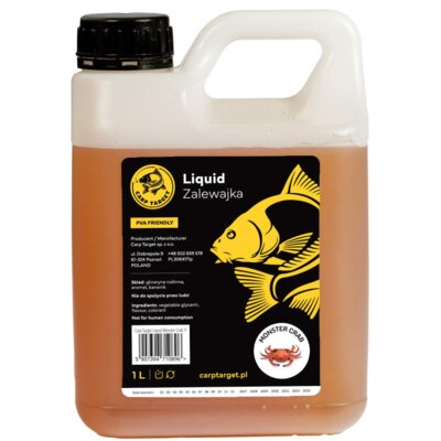 Liquid CARP TARGET Gęsty Booster Monster Crab (1 l)