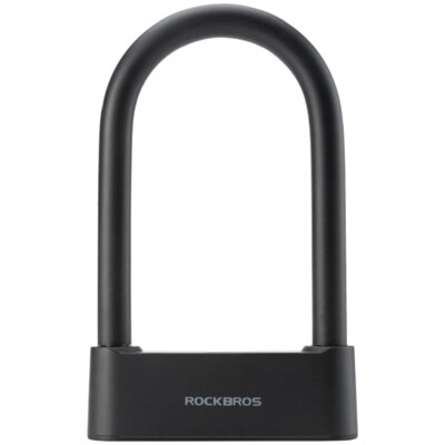Zapięcie rowerowe ROCKBROS 32210818001 U-lock Czarny