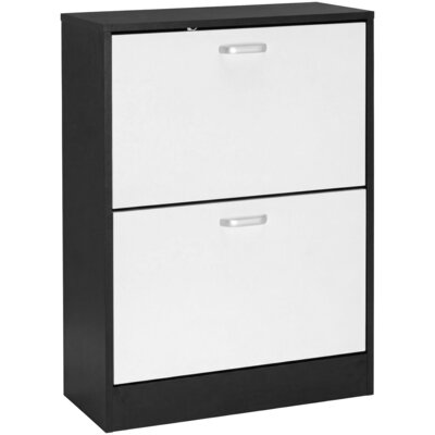 Szafka na buty VELIA HOME Zefir 610519MG Czarny