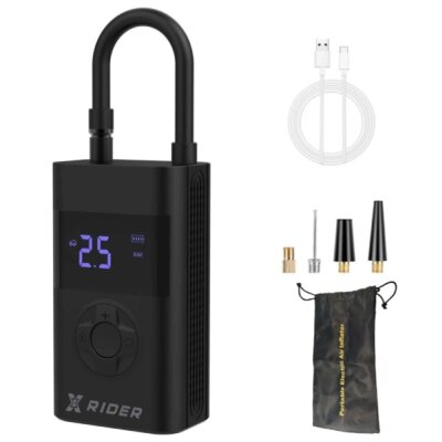 Pompka rowerowa XRIDER z funkcją powerbank XR00AP01