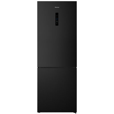 Lodówka HISENSE RB645N4BFE1 No Frost 200cm Czarna Metal Tech Cooling