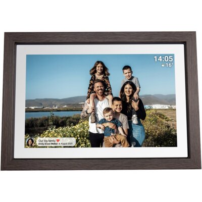 Ramka cyfrowa DENVER PFF-1040DW 10.1" Wi-Fi Brązowy
