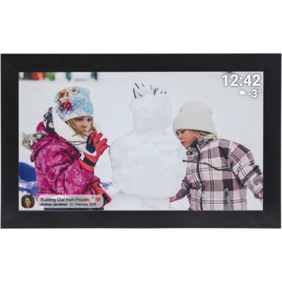 Ramka cyfrowa DENVER PFF-1501B 15.6" Wi-Fi Czarny