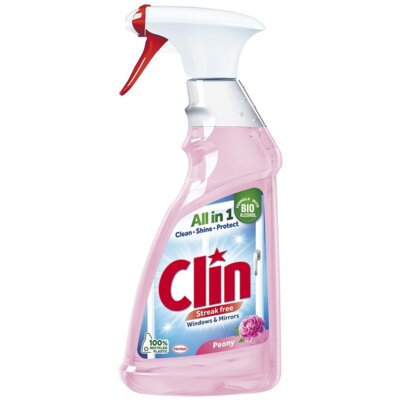 Płyn do mycia szyb CLIN Peony 500 ml