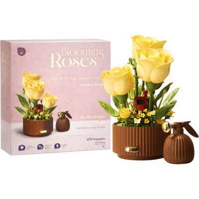 Klocki plastikowe QBI Blooming Roses SA346692 Żółty