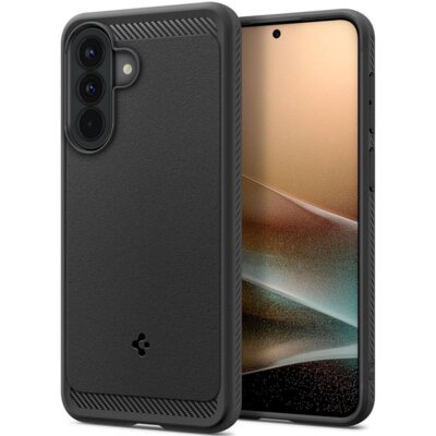 Etui SPIGEN Rugged Armor do Samsung Galaxy A57 5G Czarny matowy