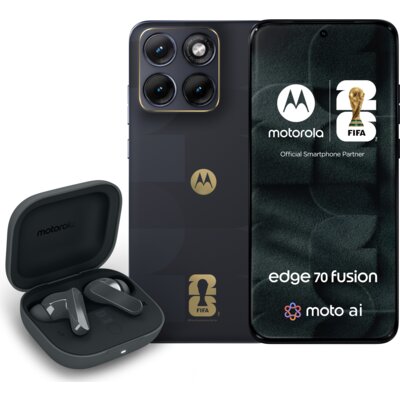Smartfon MOTOROLA Edge 70 Fusion 5G 8/256GB 6.78" 144Hz Granatowo-szary FIFA World Cup 26™ Collection + Słuchawki Moto Buds Bass