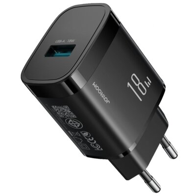 Ładowarka sieciowa JOYROOM JR-TF4 18W Czarny ładowarka do telefonów USB