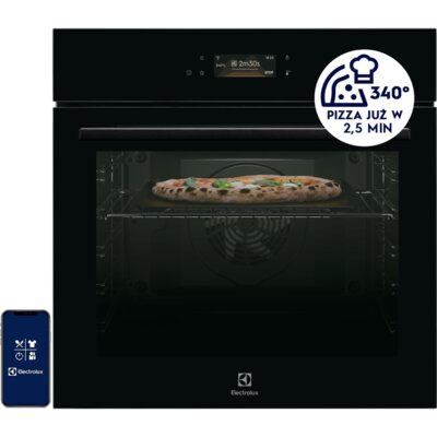 Piekarnik ELECTROLUX LOX8P87WZ Seria 700 MealAssist PizzaExpert Elektryczny Czarny A++
