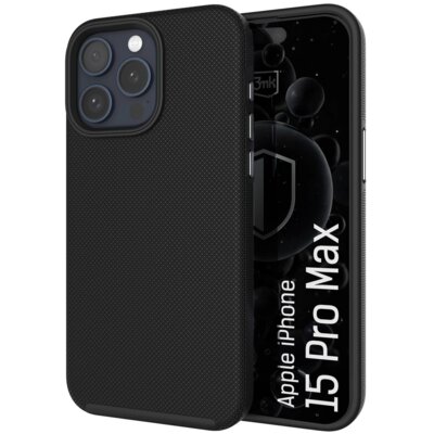 Etui 3MK Hardy Shockproof MagCase do Apple iPhone 15 Pro Max Czarny