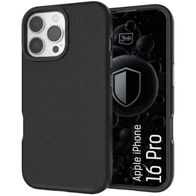 Etui 3MK Hardy Shockproof MagCase do Apple iPhone 16 Pro Czarny