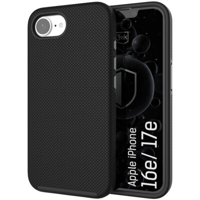 Etui 3MK Hardy Shockproof MagCase do Apple iPhone 16e/17e Czarny