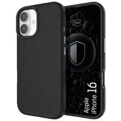 Etui 3MK Hardy Shockproof MagCase do Apple iPhone 16 Czarny