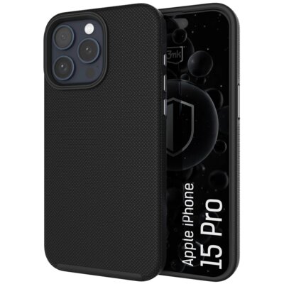 Etui 3MK Hardy Shockproof MagCase do Apple iPhone 15 Pro Czarny