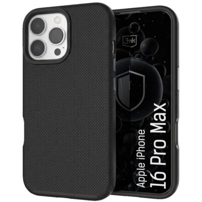 Etui 3MK Hardy Shockproof MagCase do Apple iPhone 16 Pro Max Czarny