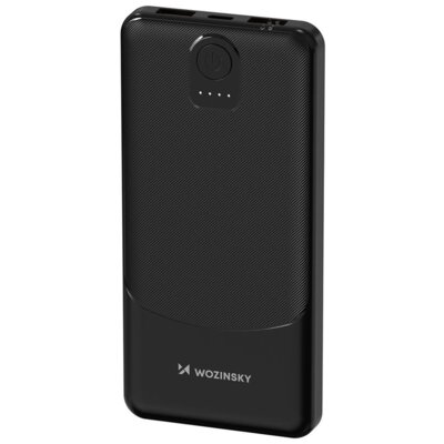 Powerbank WOZINSKY Wpower WPBBK-2 10000 mAh 10W Czarny
