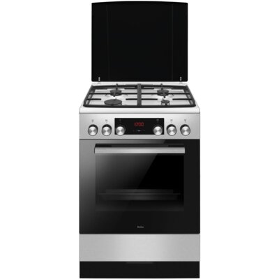 Kuchnia AMICA 6123GE3.33PAHZPTSDPA(XX) Termoobieg Drabinki Prowadnice teleskopowe Pizza Steam 300˚C