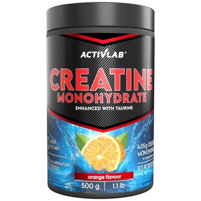 Kreatyna ACTIVLAB Monohydrate Pomarańczowy (500 g)