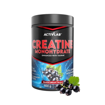 Kreatyna ACTIVLAB Monohydrate Czarna porzeczka (500 g)