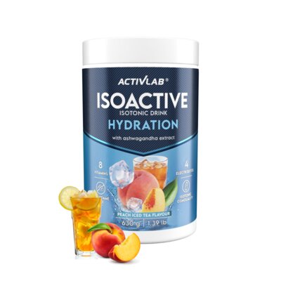 Izotonik ACTIVLAB Isoactive Hydration Ice Tea Brzoskwinia (630 g)