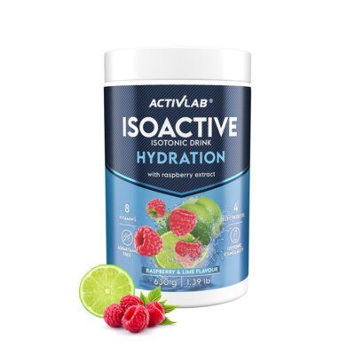 Izotonik ACTIVLAB Isoactive Hydration Malina z limonką (630 g)