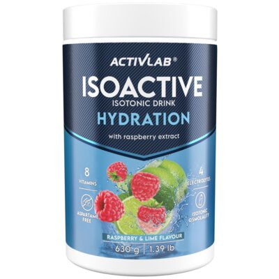 Izotonik ACTIVLAB Isoactive Hydration Malina z limonką (630 g)