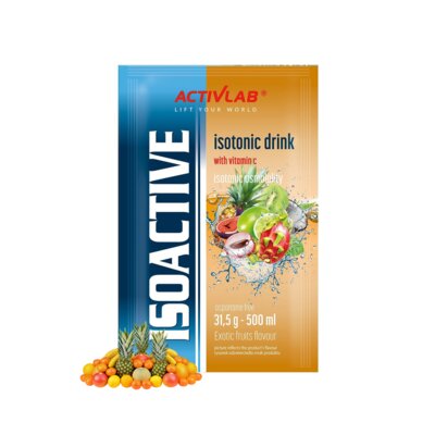 Izotonik ACTIVLAB Isoactive Owoce egzotyczne (31.5 g)