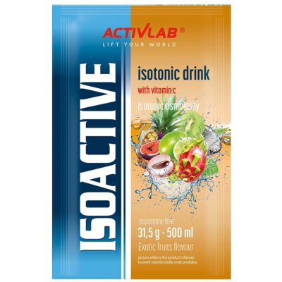 Izotonik ACTIVLAB Isoactive Owoce egzotyczne (31.5 g)
