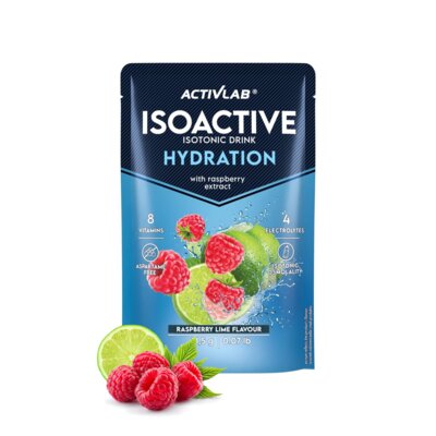 Izotonik ACTIVLAB Isoactive Hydration Malina z limonką (31.5 g)
