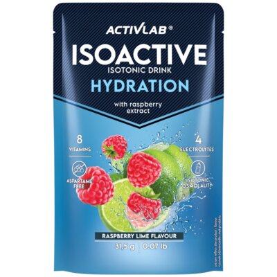 Izotonik ACTIVLAB Isoactive Hydration Malina z limonką (31.5 g)