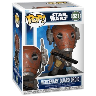 Figurka FUNKO Pop Star Wars: The Mandalorian & Grogu - Mercenary Guard Droid