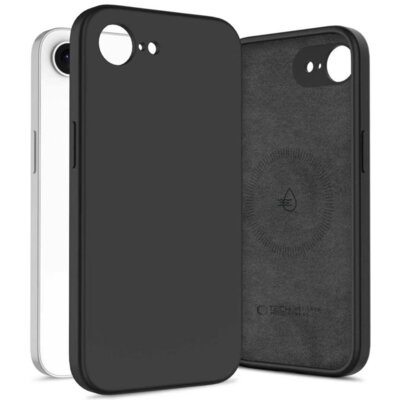 Etui TECH-PROTECT Silicone MagSafe do Apple iPhone 16e/17e Czarny