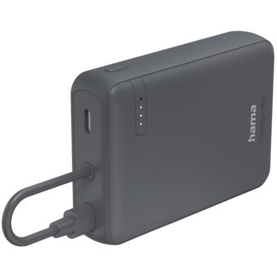 Powerbank HAMA Power Pack Travel 10000 mAh 15W Szary