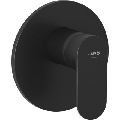 Bateria prysznicowa KLUDI X1 327553975 Czarny mat
