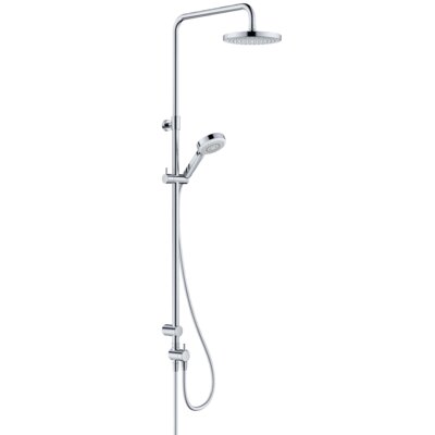 Zestaw prysznicowy natynkowy KLUDI Dive Dual Shower System 6808005-00 z deszczownicą Chrom