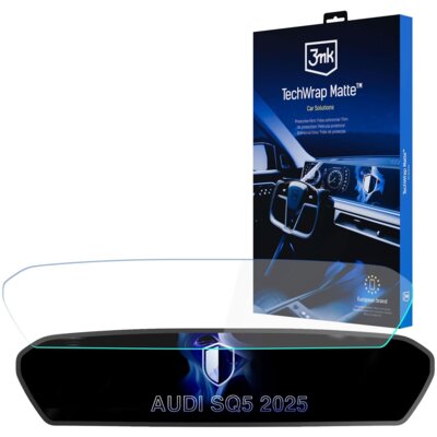 Folia ochronna 3MK TechWrap Matte Center Display do Audi SQ5 Sportback 2025-