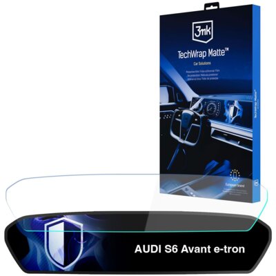 Folia ochronna 3MK TechWrap Matte Center Display do Audi S6 Avant e-tron 2025-