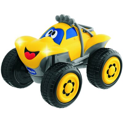 Samochód zdalnie sterowany CHICCO Turbo Team Billy BigWheels Żółty