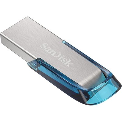 Pendrive SANDISK SDCZ73-064G-G46B Ultra Flair 64GB, USB 3.2 Gen. 1 (USB 3.0), Odczyt 150 Mb/s Niebieski