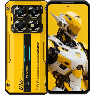 Smartfon OUKITEL WP60 5G 12/512GB 7.2" 120Hz Żółty